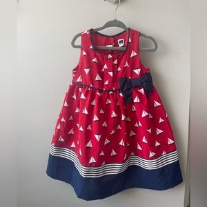 Janie & Jack nautical dress 18-24m